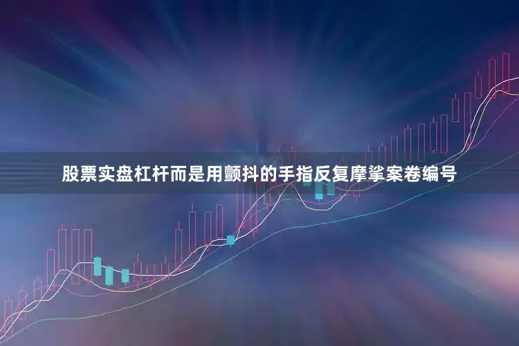 股票实盘杠杆而是用颤抖的手指反复摩挲案卷编号